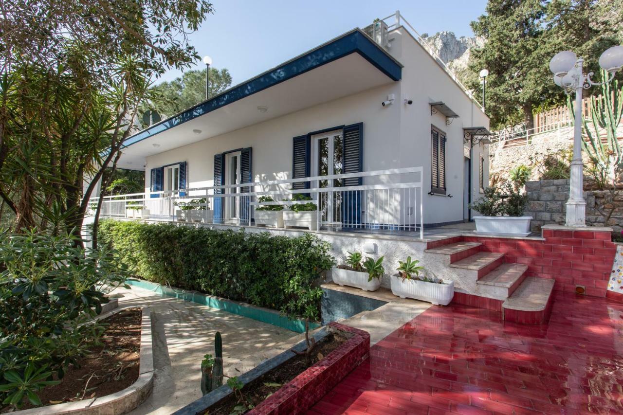 Villa Aurora Mondello Addaura Buitenkant foto