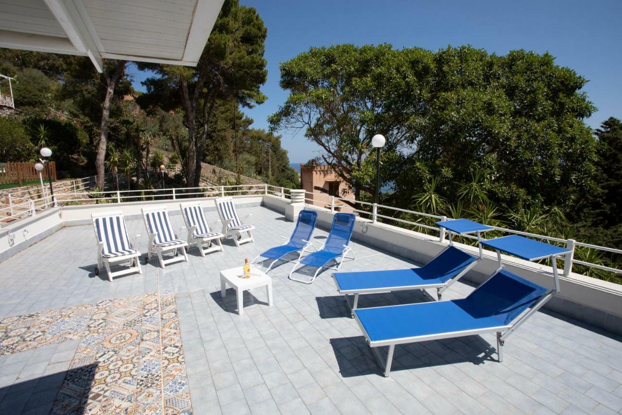 Villa Aurora Mondello Addaura Buitenkant foto